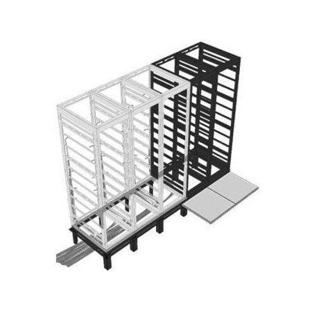 Middle Atlantic 5 Bay Riser Base For 32D RIB-5-WRK-32